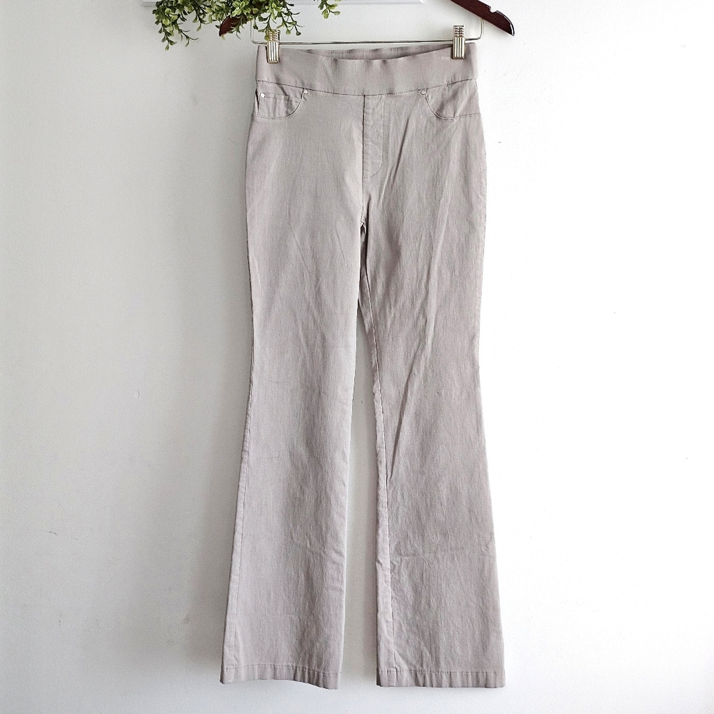 I.N.C. International Concepts Pull On Flare Pants High Rise Beige XS